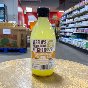 Vesela's Turmeric Ginger Kraut Probiotic Shot (350ml)