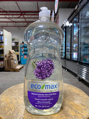 EcoMax Natural Lavender Ultra Dish Washing Soap (1.5L)