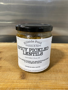 Hillside Food Spicy Pickled Lentils 500ml