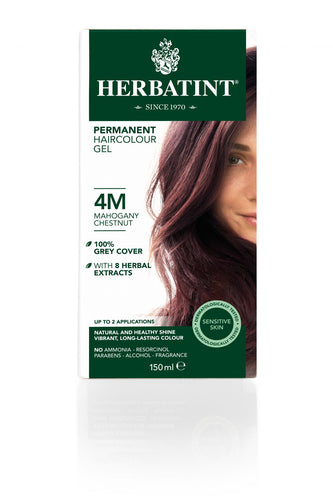 Herbatint Permanent Haircolour 4M Mahogany Chestnut (135ml)