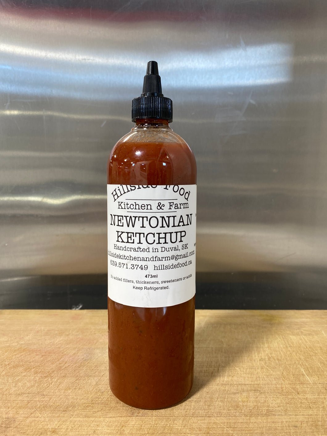 Hillside Food Newtonian Ketchup 473ml