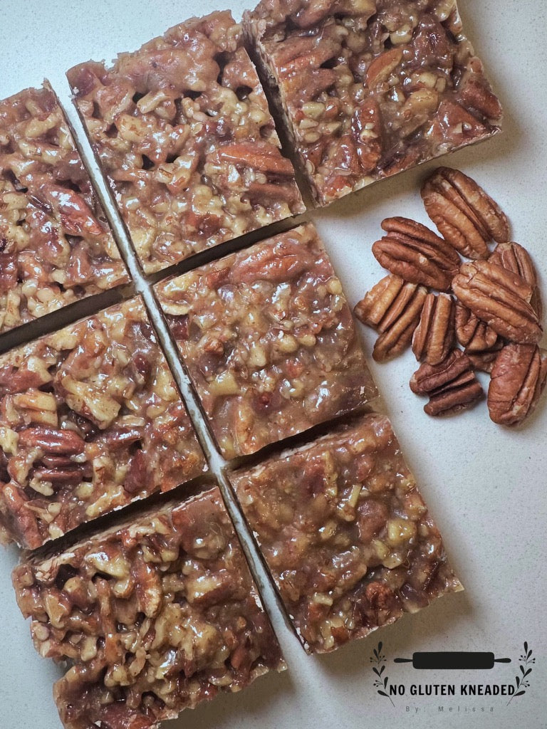 No Gluten Kneaded Pecan Square