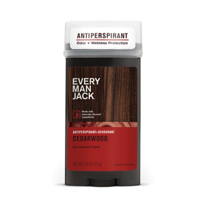 Every Man Jack Antiperspirant + Deodorant, Cedarwood, 73g