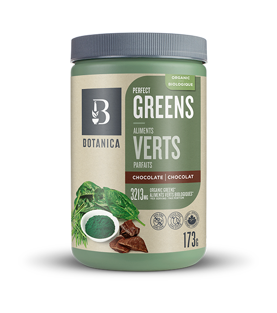 Botanica Perfect Greens Powder Organic Chocolate - 173g