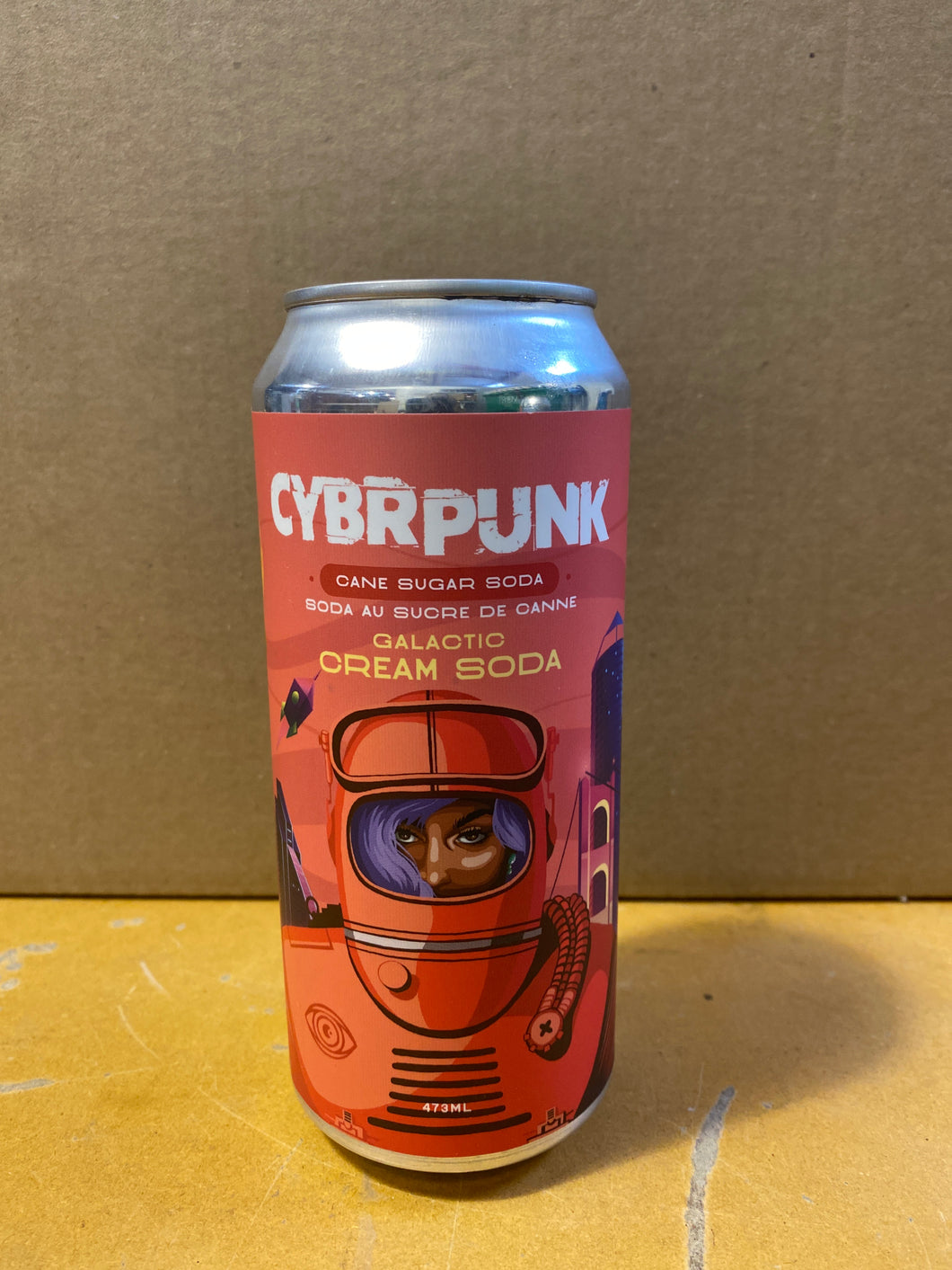 CYBRPUNK Cream Soda 473ml