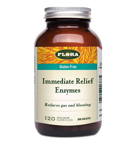 Flora Immediate Relief Digestive Enzymes, 120vcaps