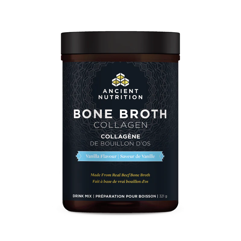 Ancient Nutrition Bone Broth Collagen Vanilla (321g)