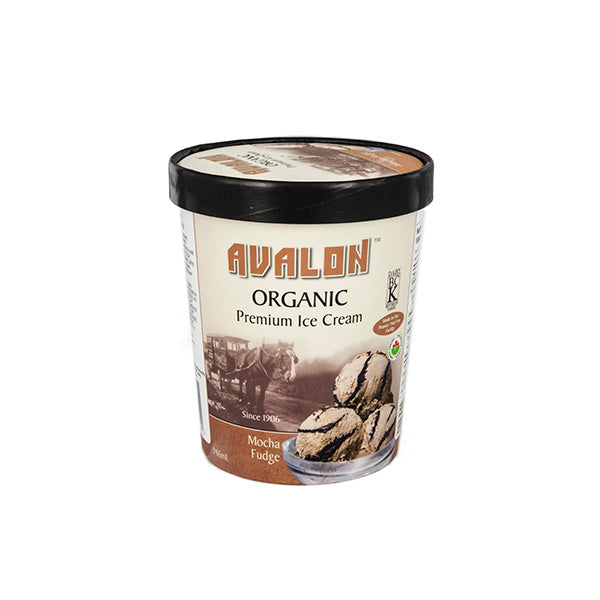 Avalon Organic Mocha Fudge Ice Cream (946ml)