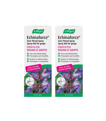 A. Vogel Echinaforce Sore Throat Spray, 2x30ml DUO PACK