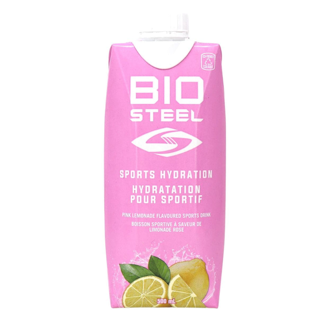 BioSteel Sports Drink, Pink Lemonade, 500ml