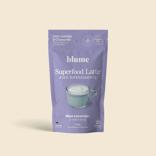 Blume Superfood Latte Blue Lavender (100g)