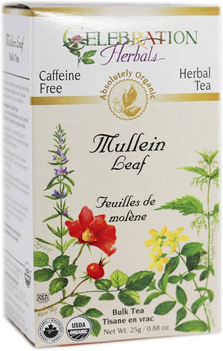 Celebration Herbals Organic Mullein Leaf Tea (24 Tea Bags)