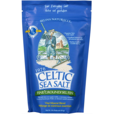 Celtic Sea Salt, Fine Ground, 454g