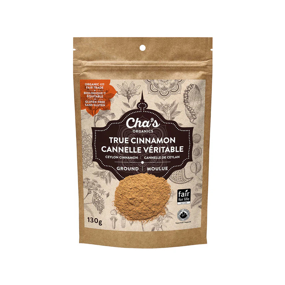 Cha's Organics True Cinnamon Ground (130g)