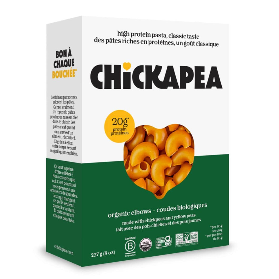 Chickapea Pasta Organic Elbows (227g)