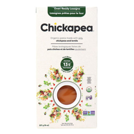 Chickapea Pasta Organic Lasagna (227g)