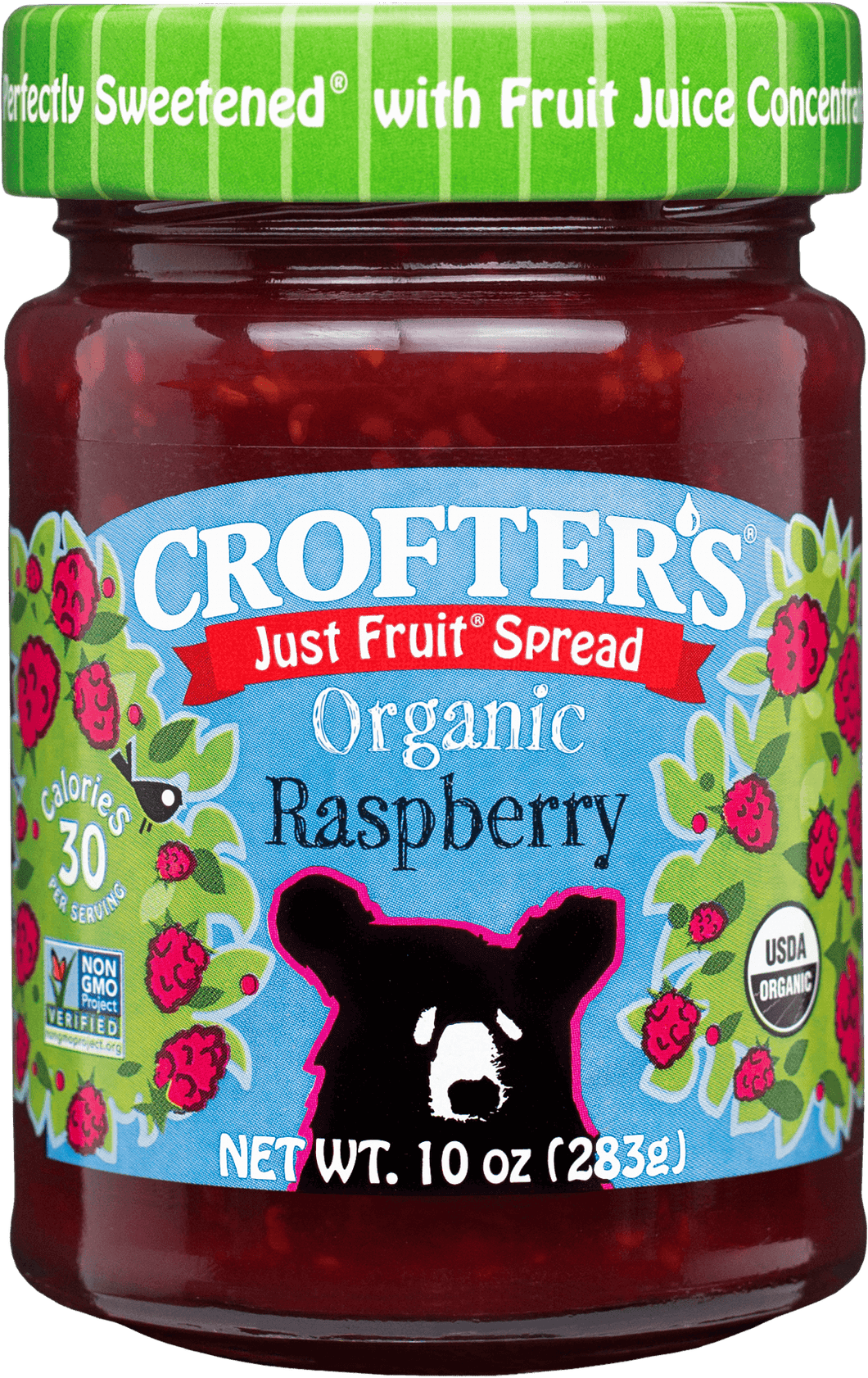 Crofter's Organic Raspberry Just Fruit Spread (235ml)