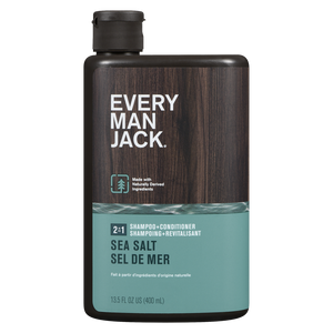 Every Man Jack 2-in-1 Shampoo & Conditioner Sea Salt (400ml)