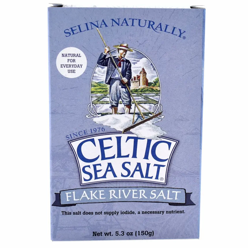 Celtic Sea Salt, Flake River Salt, 150g