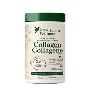 Great Lakes Wellness Grass-Fed Bovine Collagen Unflavoured (284g)