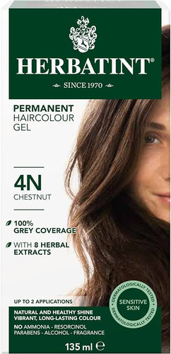 Herbatint Permanent Haircolour 4N Chestnut (135ml)