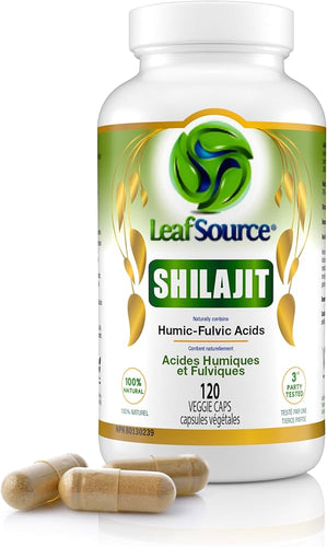 LeafSource Shilajit Humic-Fulvic Acids (120 veg caps)