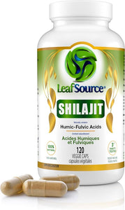 LeafSource Shilajit Humic-Fulvic Acids (120 veg caps)