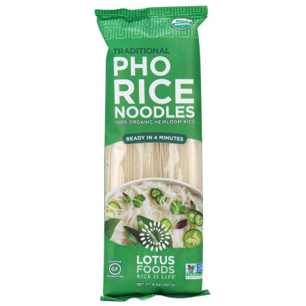 Lotus Foods Organic Pho Rice Noodles (227g)