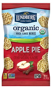 Lundberg Apple Pie Organic Mini Rice Cake Minis, 142g