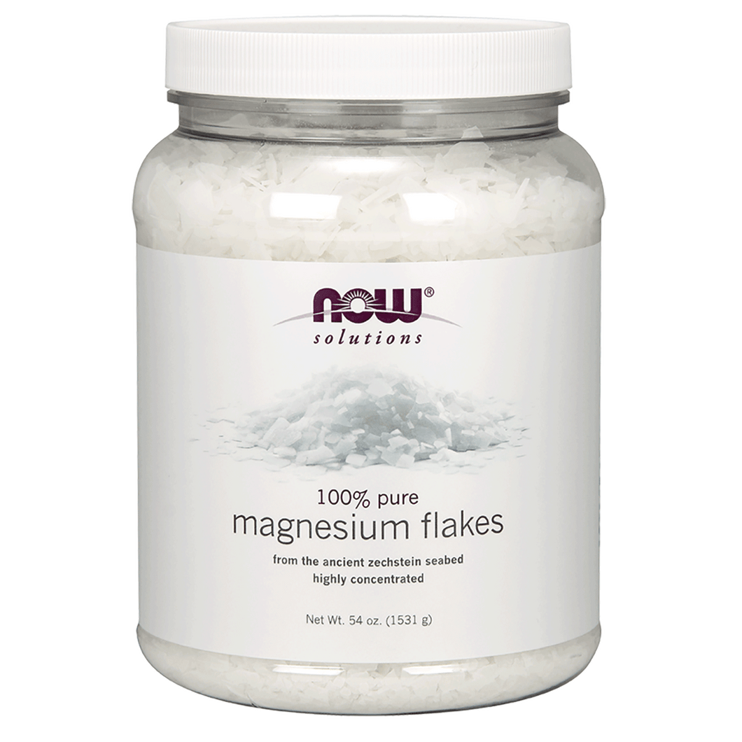 NOW Magnesium Flakes, 1531g