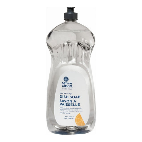 Nature Clean Dish Soap, 740ml Mandarin Scented