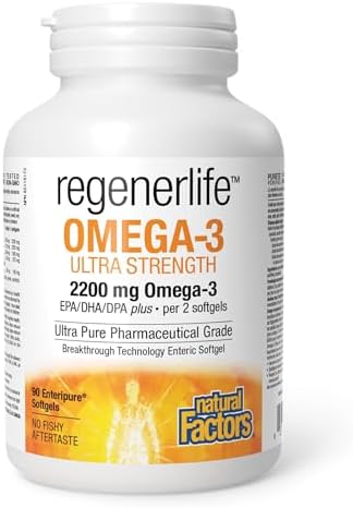 Natural Factors Regenerlife Omega-3 Ultra Strength (150 softgels)