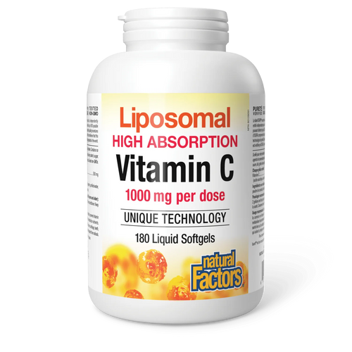 Natural Factors Liposomal Vitamin C (180 softgels)