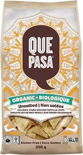 Que Pasa Unsalted Tortilla Chips (350g)