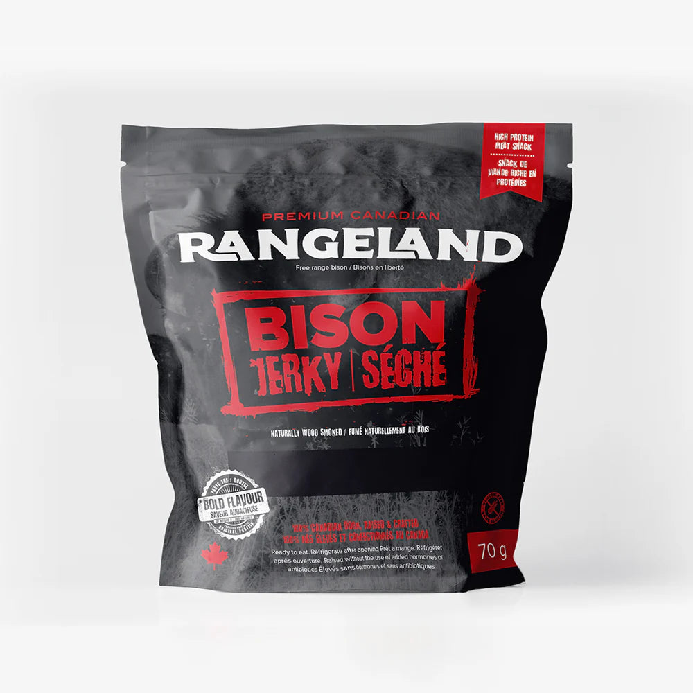 Rangeland Free Range Bison Jerky (70g)