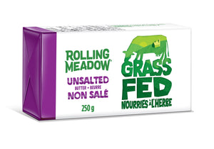 Rolling Meadow Grass Fed Unsalted Butter (250g)