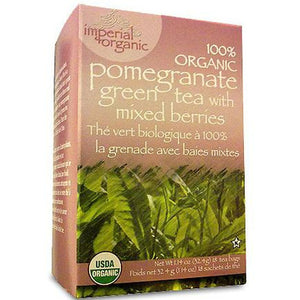 Uncle Lee's Imperial Organic Pomegranate Green Tea (18 Tea Bags)