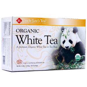 Uncle Lee's Organic White Tea (100 Tea Bags)