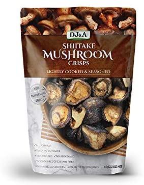 DJ&A Shiitake Mushroom Crisps Snack (65g)