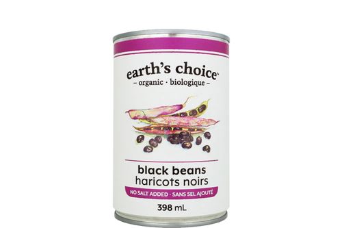 Earth's Choice Organic Black Beans (398ml)