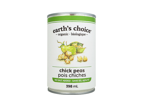 Earth's Choice Organic Chickpeas (398ml)