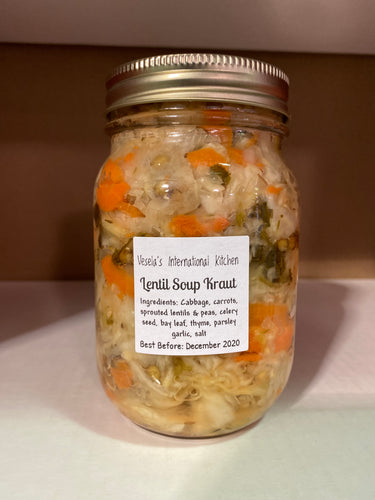 Vesela's Lentil Soup Kraut (500ml)