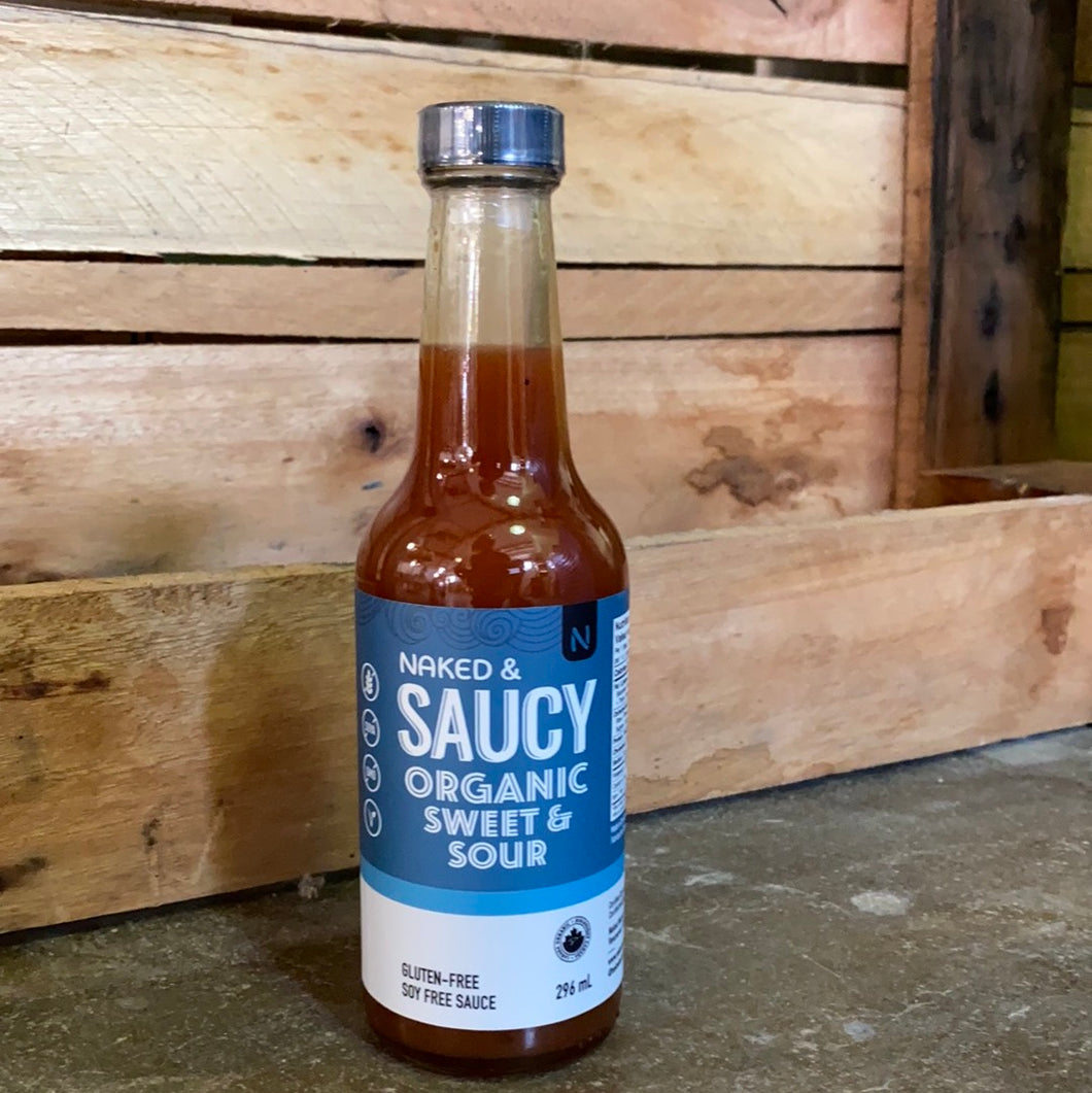 Naked & Saucy Organic Sweet and Sour Sauce (296ml)