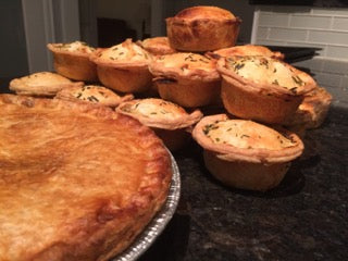 Chef Malcolm's Steak & Stout Pie (Single Serve)